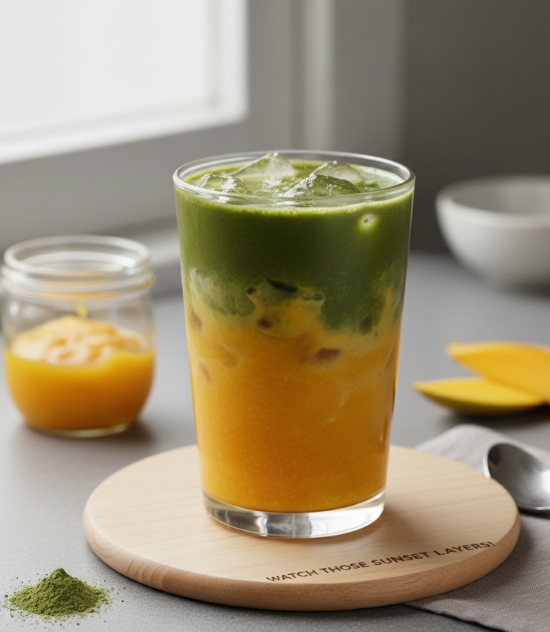 Mango Matcha Cooler