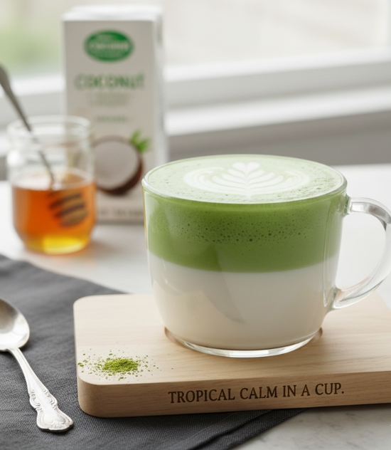 Coconut Matcha Latte