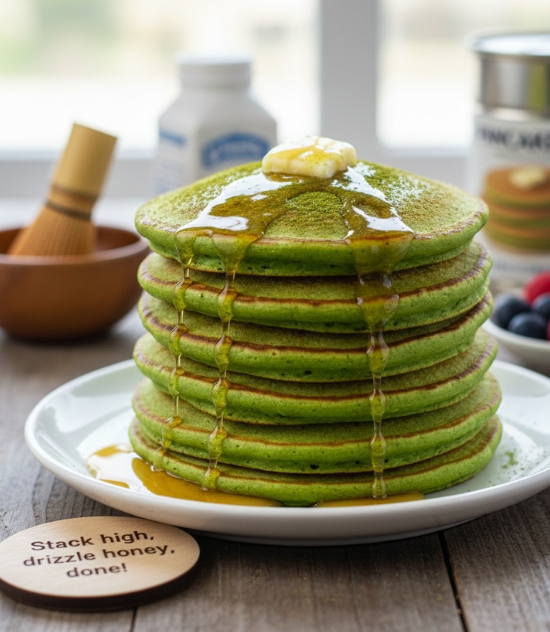 Matcha Pancakes