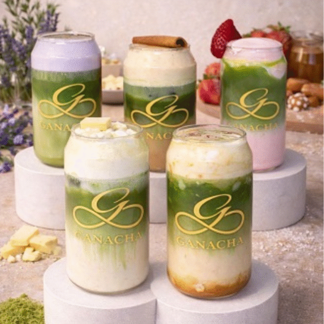 Caramel Matcha Latte