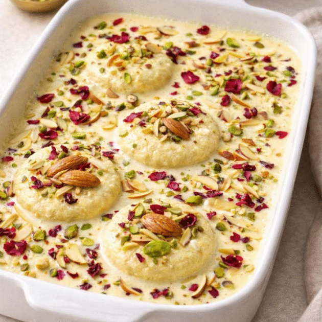 Rasmalai Tres Leches Milk cake