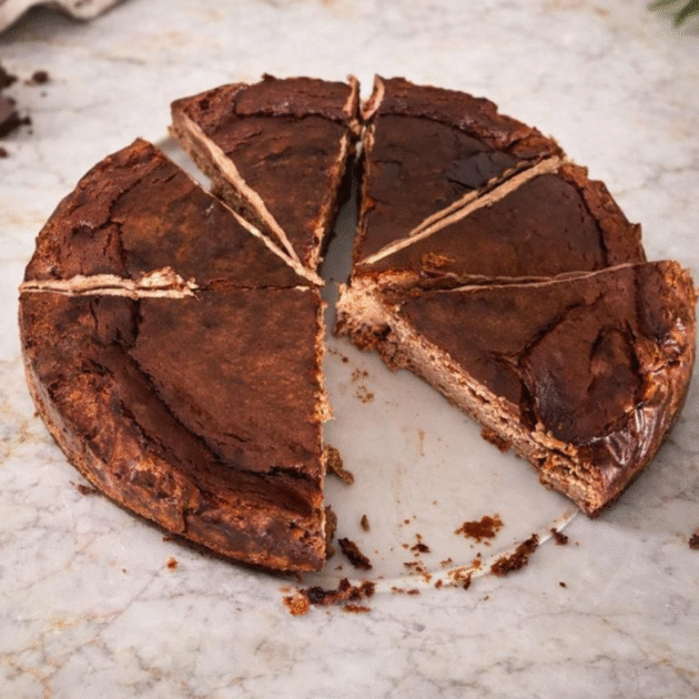 Basque Chocolate cheesecake